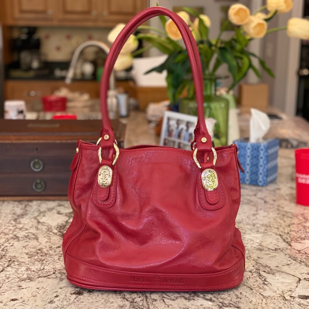 Marino Orlandi Leather Handbag